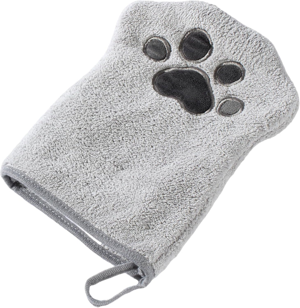 Muddi Pet Muddi Mitt reusable microfiber grooming glove front view