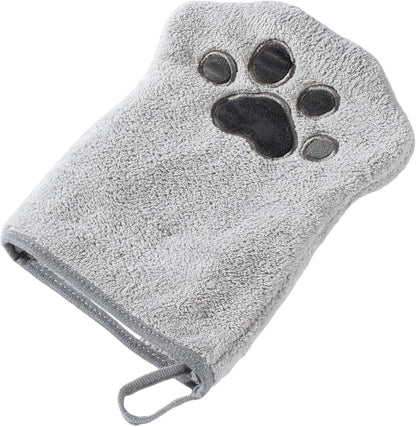 Muddi Pet Muddi Mitt reusable microfiber grooming glove front view