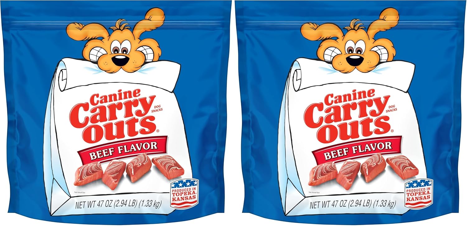 Canine Carry Outs Beef Flavor Dog Treats, 47oz Bag - Image 11