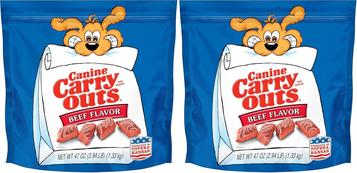 Canine Carry Outs Beef Flavor Dog Treats, 47oz Bag - Image 11