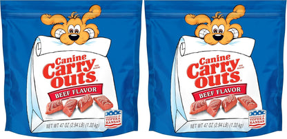 Canine Carry Outs Beef Flavor Dog Treats, 47oz Bag - Image 11