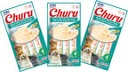 INABA Churu Cat Treats, Grain-Free, Lickable, Squeezable Creamy Pure Cat Treat/Topper with Vitamin E & Taurine, 0.5 Ounces Each Tube, 4 Tubes, Tuna with Salmon Recipe - Image 9