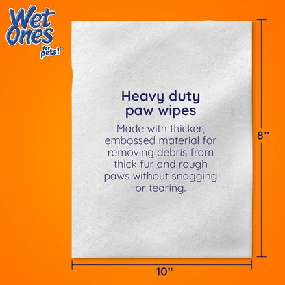 Premium USA imported Wet Ones antibacterial pet wipes for paw maintenance