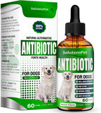 Dog Antibiotics for Infections, Cough, & Itching | Natural Antibiotics for Dogs for All Ages to Promote Wound Healing | Dog UTI Treatment and Tooth Infection Treatment | Chicken Flavor | 2 Oz - Image 9