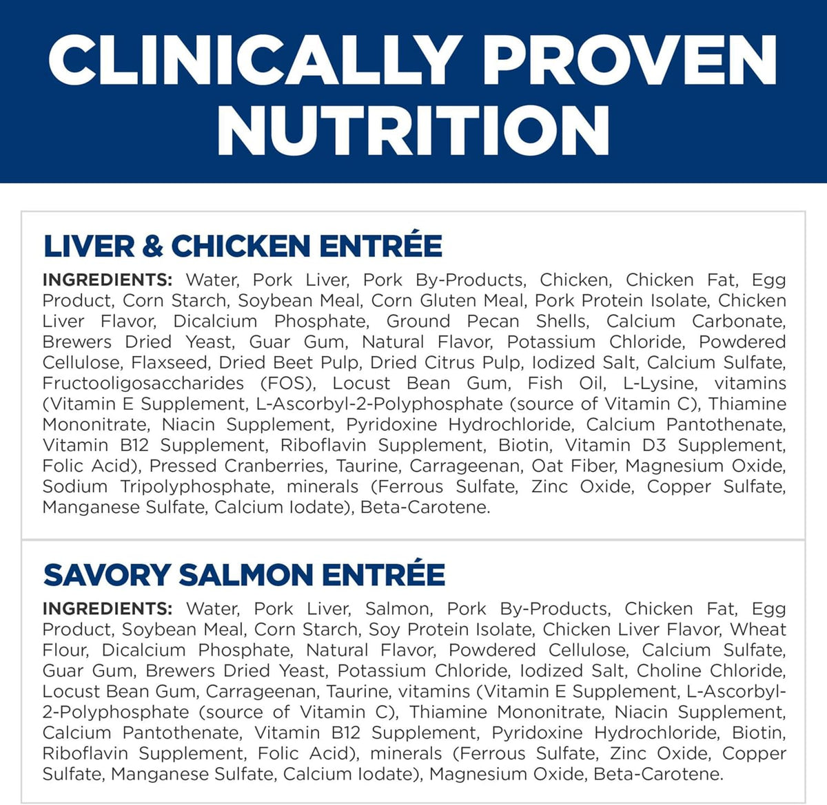 Hill's Science Diet minced cat food texture close up