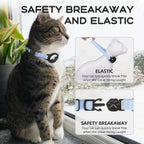 Sucegi cat collar breakaway safety clasp detail