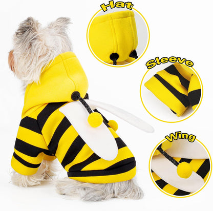 Paiaite dog sweatshirt packed and ready for festive holiday dress-up events.