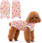 Coppthinktu Recovery Suit for Dogs After Surgery, Dog Onesie Surgery Recovery Suit for Female Spay, Soft Male Surgical Pajamas Bodysuits for Small Medium Puppy to Anti Licking Dog Cone Alternative - Image 12