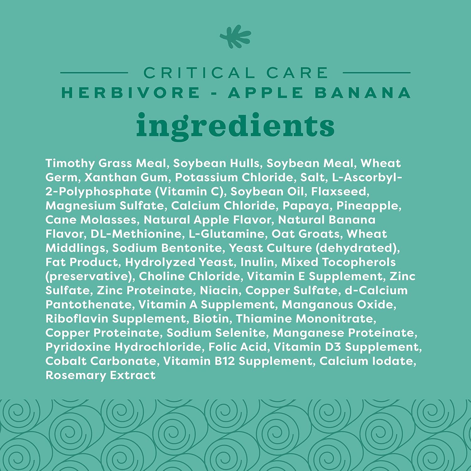 Oxbow Critical Care Herbivore, Emergency Guinea Pig Food, Rabbit Food for Recovery, Natural Apple Banana Flavor, Critical Care for Guinea Pig Emergency Kit, Made in USA, 141 Grams - Image 5