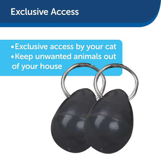 PetSafe, Staywell, Magnetic Collar Key 2 Pack, Selective Entry, Convenient, Microchip Alternative, Black - Image 2