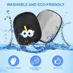 Zqjkle cat hair removal glove with rubber tips