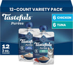 Blue Buffalo Tastefuls Purees Salmon Cat Food Topper, 3 oz, 12 ct - Image 12