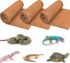 ZeeDix 10 Pcs Reptile Carpet, 12X12 inch Natural Coconut Fiber Liner Mat Flooring Accessories for Reptile Tank - Bearded Dragon Tortoise Lizard Turtle Snake Leopard Gecko Substrate Bedding - Image 9