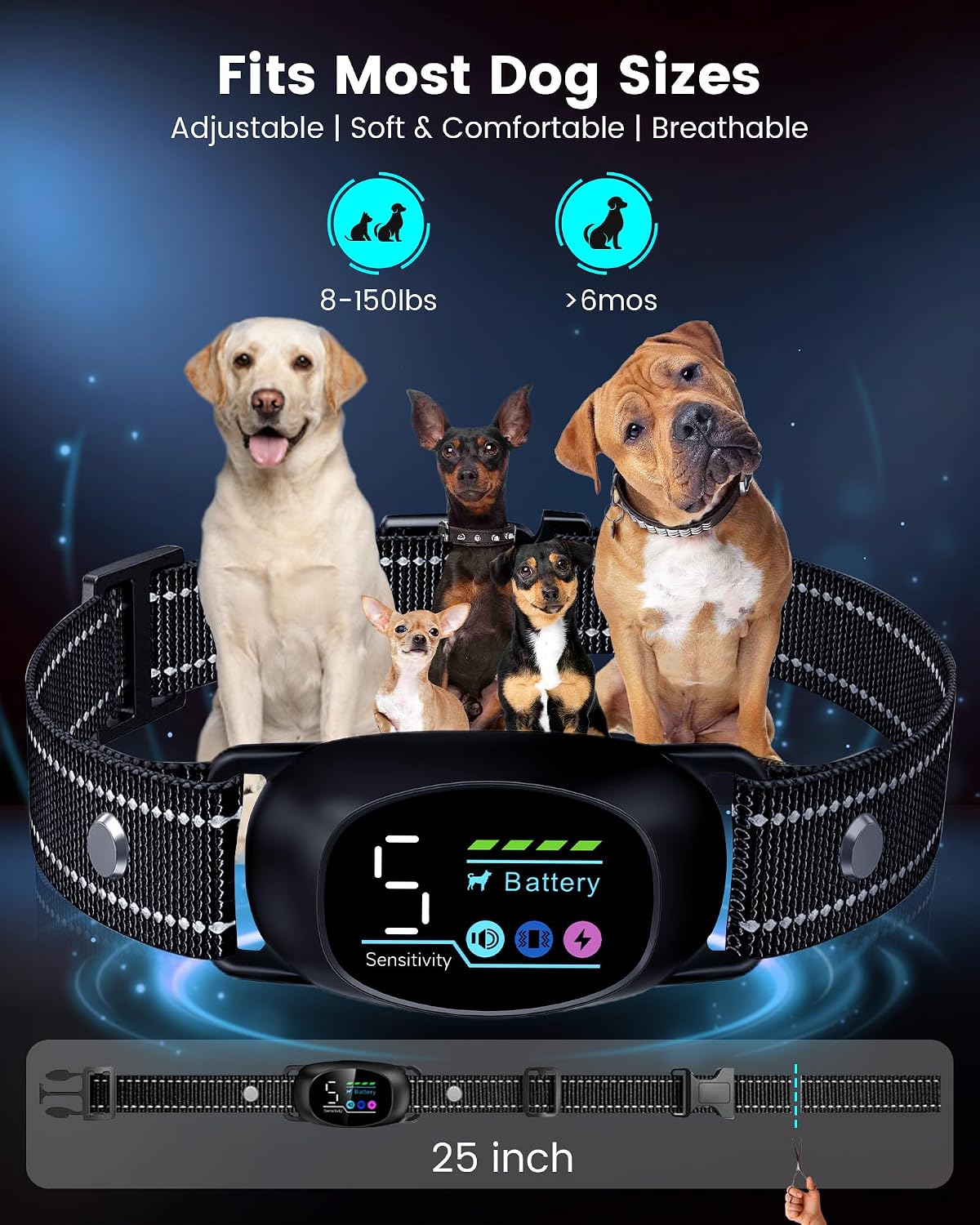 Rechargeable components for Reedog anti bark collar
