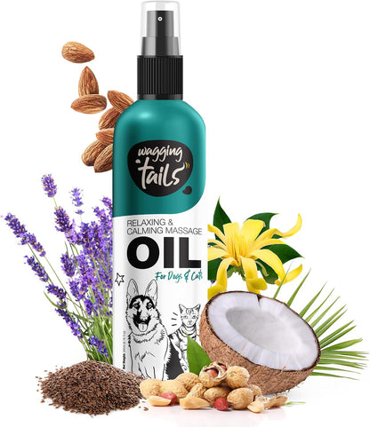 Wagging Tails 6-in-1 Soothing Oil - 6.76 fl oz for Dogs & Cats | Coconut Oil for Skin & Coat | Helps Hydrate & Moisturize Hair | Improve Coat Shine and Softness - Image 10