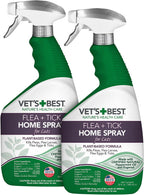Vet's Best Flea & Tick Home Spray for Cats - Plant-Based Flea and Tick Treatment with Cotton Spice Scent - Gentle Flea Mist for Indoor Use - Made in USA Natural Cat Flea Control - 32 oz - Image 10