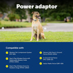 Label details on the PetSafe RFA-513 replacement power adaptor