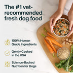 JustFoodForDogs pantry fresh chicken recipe pack of six cartons side view