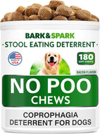 No Poo Chews for Dogs - Coprophagia & Stool Eating Deterrent with Probiotics, Digestive Enzymes & Breath Aid Support - Stop Dog Poop Eating - Made in USA - 120Ct - Image 11