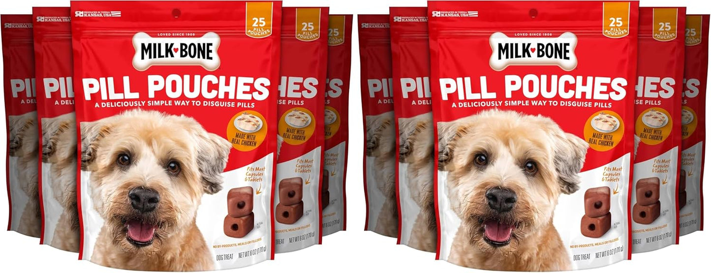 Milk-Bone Pill Pouches Dog Treats, Hickory Smoked Bacon Flavor, 30 Count Bag - Image 12