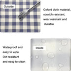 Rabbit Hay Feeder - Large Capacity Oxford Cloth Hanging Hay Bag - 4 Holes - 1 Pcs (Black) - Image 4