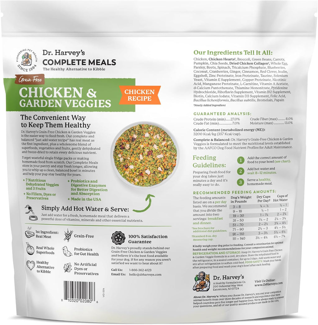 Premium USA imported dog food 5 pound bag side view