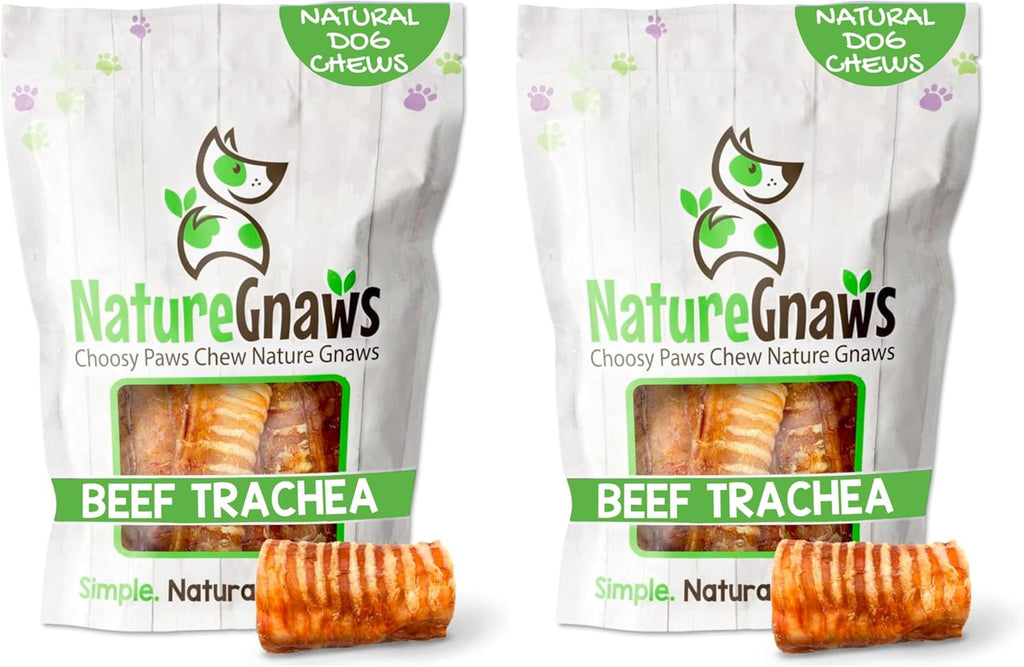 Nature Gnaws Beef Trachea Crunch Wraps for Dogs (3 Count) - Long Lasting Natural Beef Jerky Dog Chew Bones - Rawhide Free - Image 11