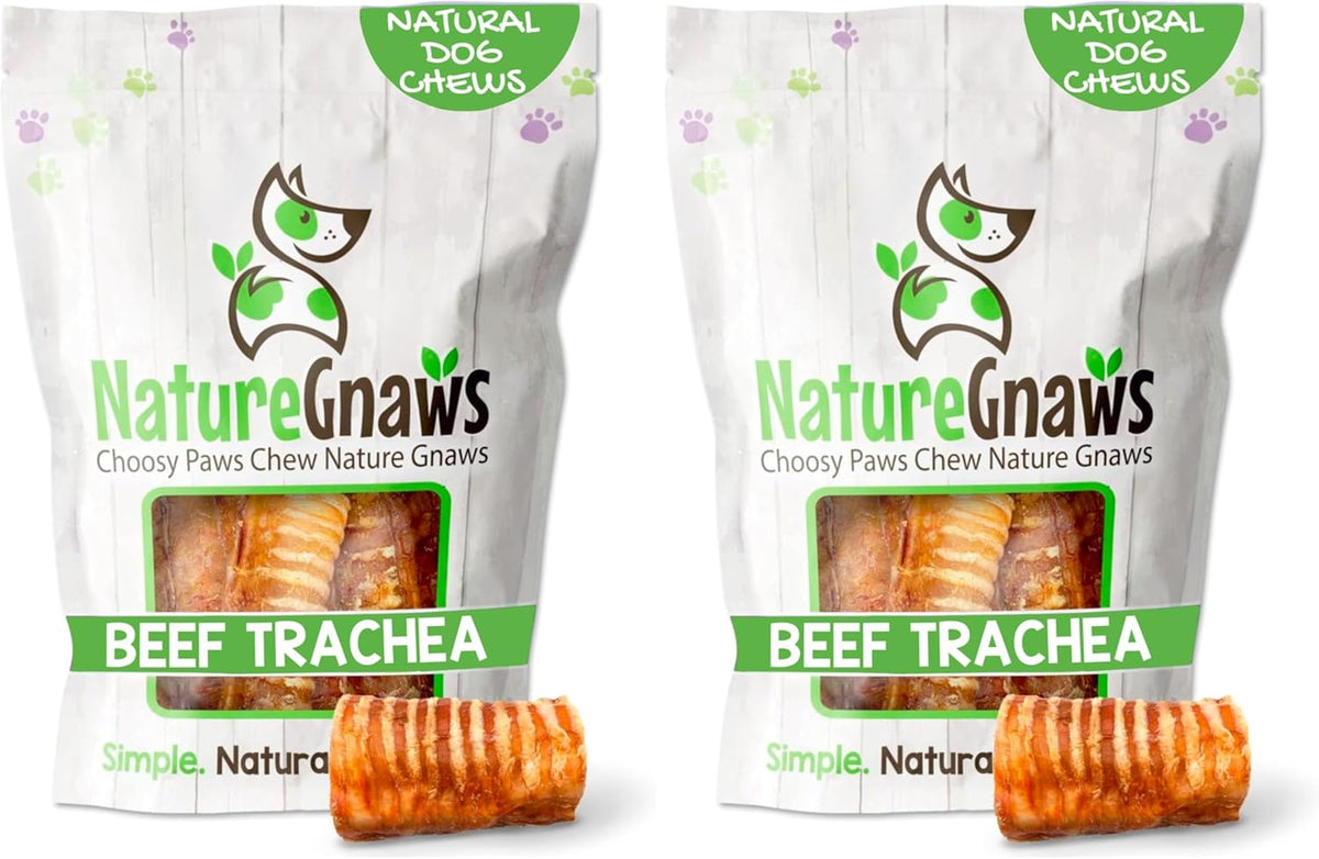 Nature Gnaws Beef Trachea Crunch Wraps for Dogs (3 Count) - Long Lasting Natural Beef Jerky Dog Chew Bones - Rawhide Free - Image 11