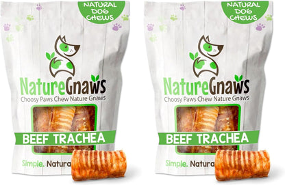 Nature Gnaws Beef Trachea Crunch Wraps for Dogs (3 Count) - Long Lasting Natural Beef Jerky Dog Chew Bones - Rawhide Free - Image 11