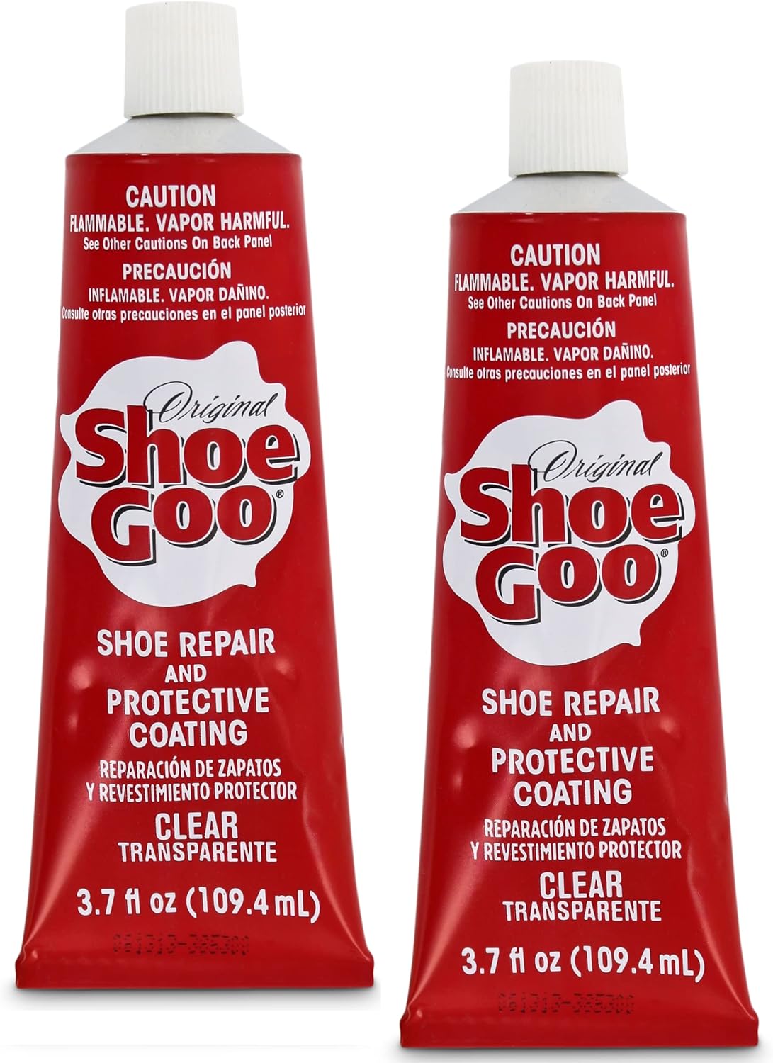SOF SOLE Original Shoe Goo - 3.7 fl oz Tube - Clear Shoe Glue - Repairs Soles, Heels, Patches Small Holes - Bonds on Contact, Dries Within 24 Hrs, Waterproof - Works on Leather, Rubber, Vinyl, Canvas - Image 9