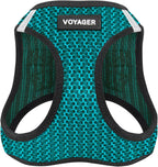 Best Pet Supplies - All Weather Mesh / Plush, Reflective, No Pull Harness for Small, Medium Dogs, Cats - Secure with Hook & Loop Fastener, Buckle, Double D-Rings - Black/Black Trim, S - Image 13