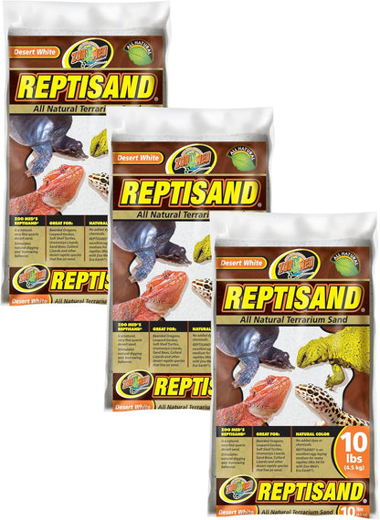 Zoo Med ReptiSand 10 pounds bag packaging details
