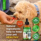 SalutemPet herbal formula bottle for dogs and cats