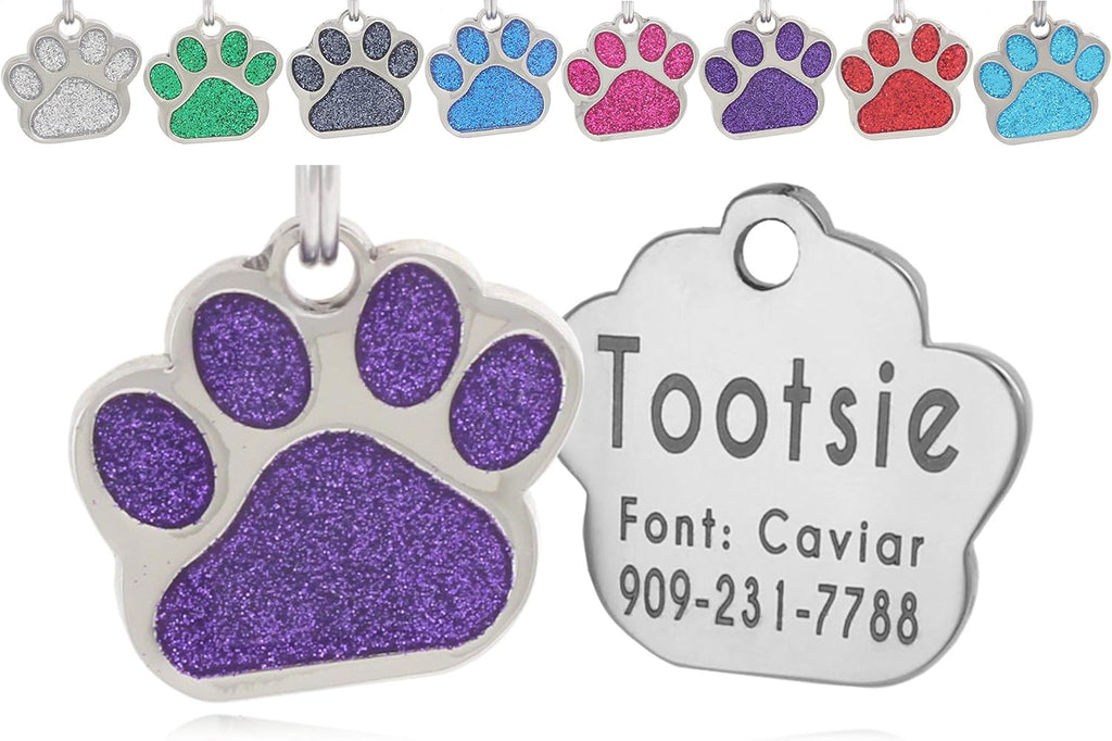 Io Tags custom engraved durable dog tag with included split ring accessory