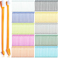 MoonyMars 200 pieces pet toothbrush bulk set front view
