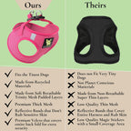 EcoBark step in harness displayed with measurement guide