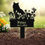 Custom Sleeping Cat Grave Marker Outdoor, Personalized Cat Memorial Grave - Image 15
