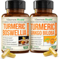 vimerson boswellia turmeric ginkgo biloba supplement bundle bottles