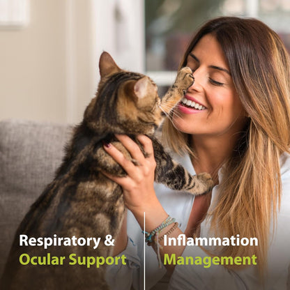 Close up of the nutritional information and MicroLactin dosage on Duralactin Feline paste.