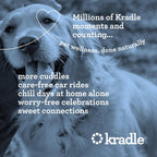 Kradle seventy-five soft chews chicken flavor pet stress supplement back label