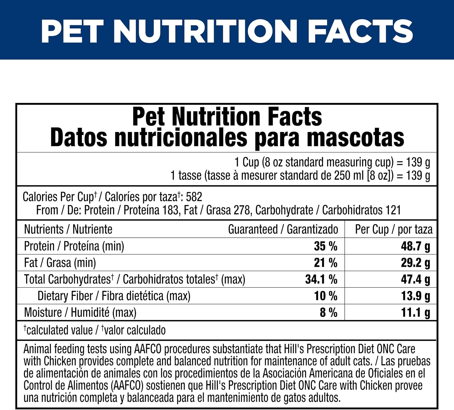 Hill's Prescription Diet ONC Care Dry Cat Food, Chicken, 7 lb. Bag - Image 11