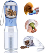 Dog Water Bottle with Food Container, Portable Pet Dog Water Dispenser for Outdoor Walking,Hiking,Travel,Puppy Essentials,Puppy Supplies,Replaceable Waste Bags - Image 14