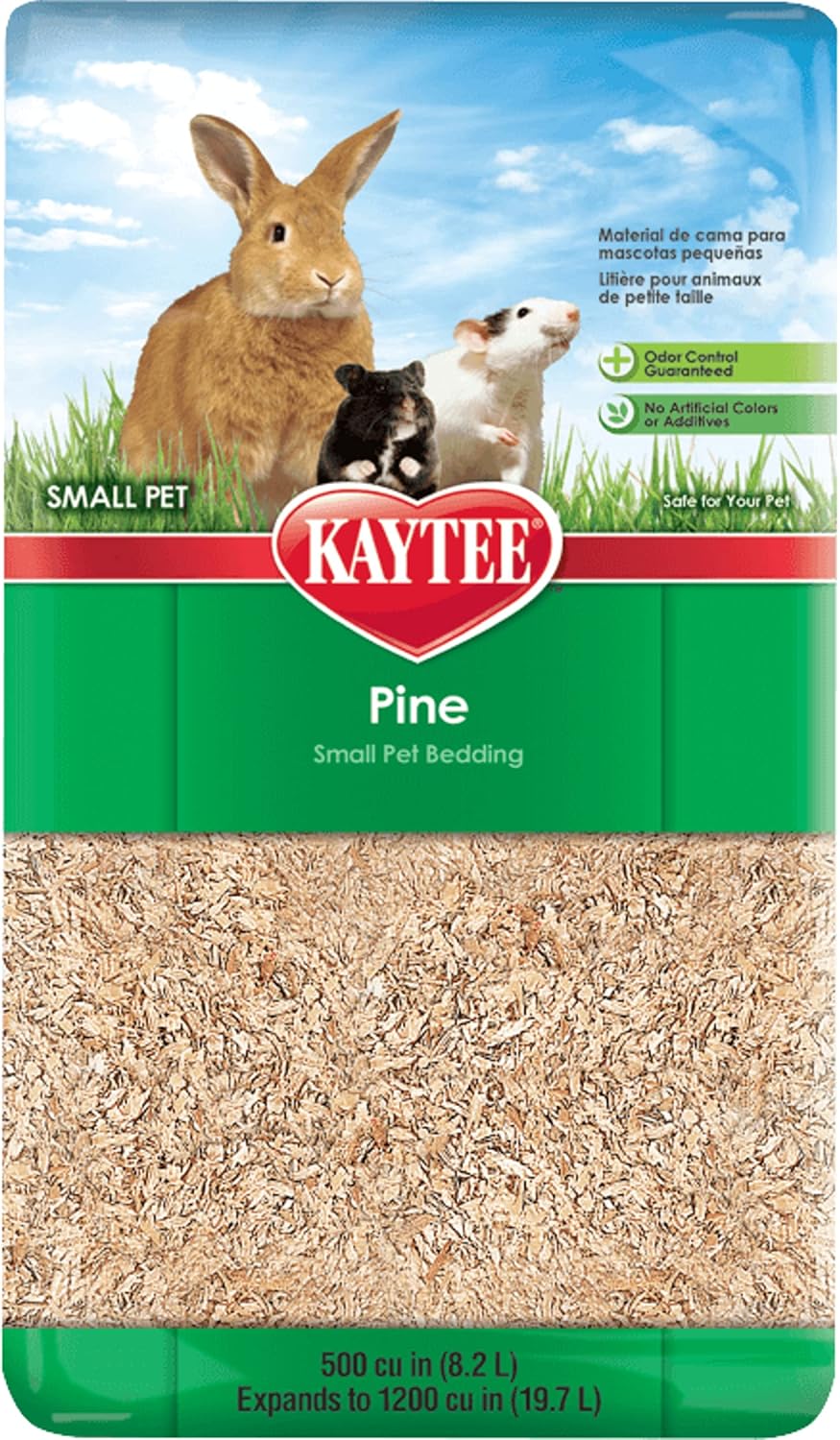 Kaytee Small Animal Pine Bedding For Pet Guinea Pigs, Rabbits, Hamsters, Gerbils, and Chinchillas, 52.4 Liter - Image 9