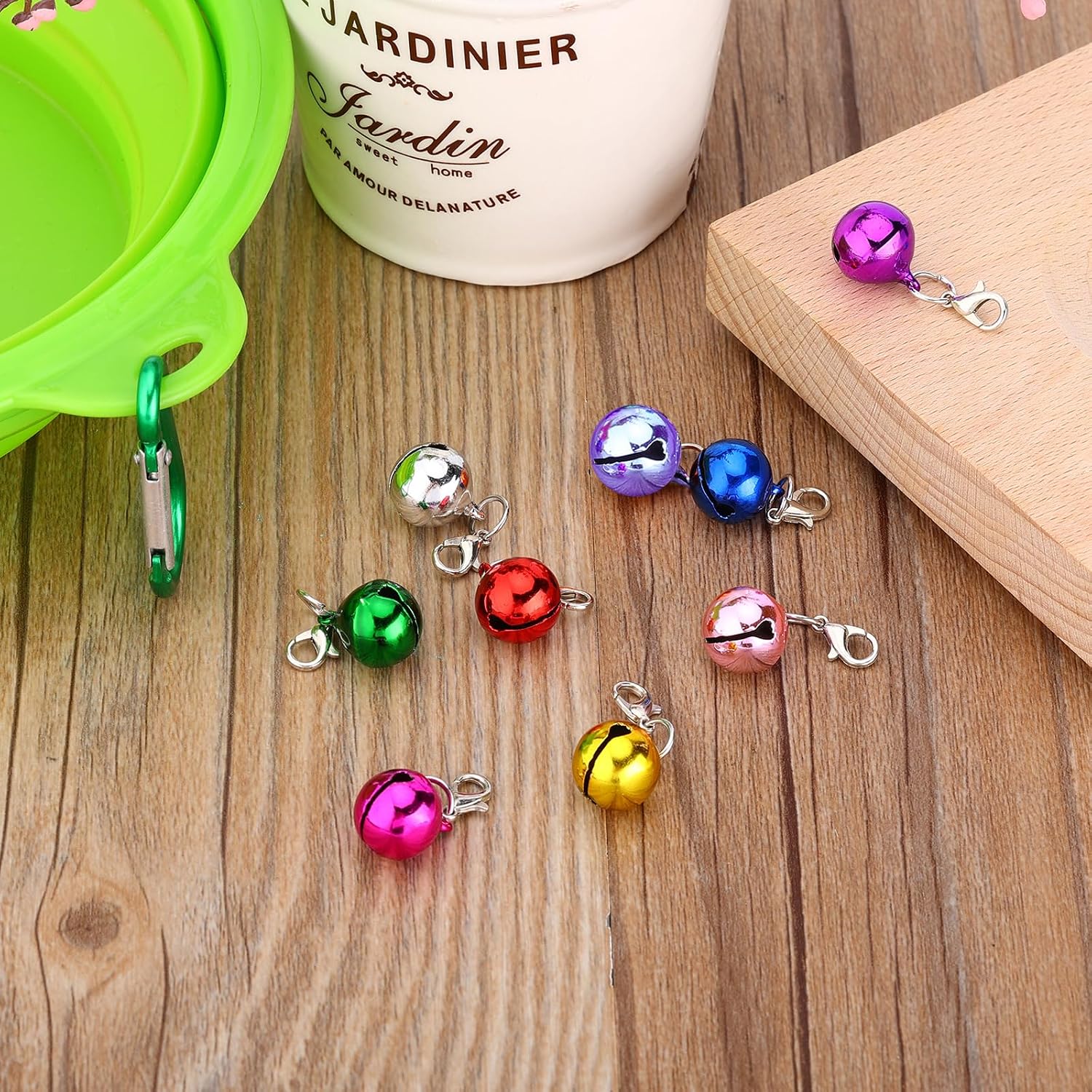 Durable corrosion resistant metal bells for dog collars