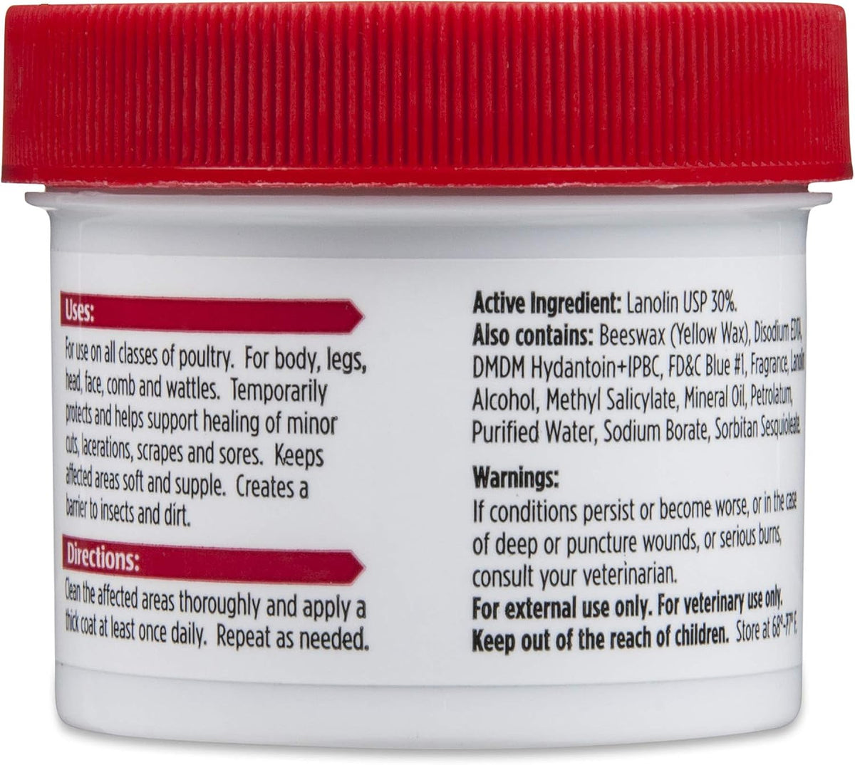 Manna Pro Hen Healer blue ointment texture and consistency