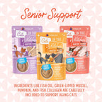 Weruva grain free cat treat for senior joint support