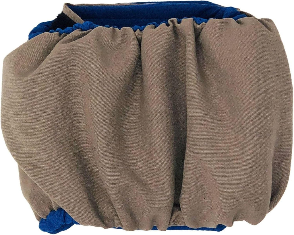 Authentic USA made Barkertime pet incontinence wrap close up detail view