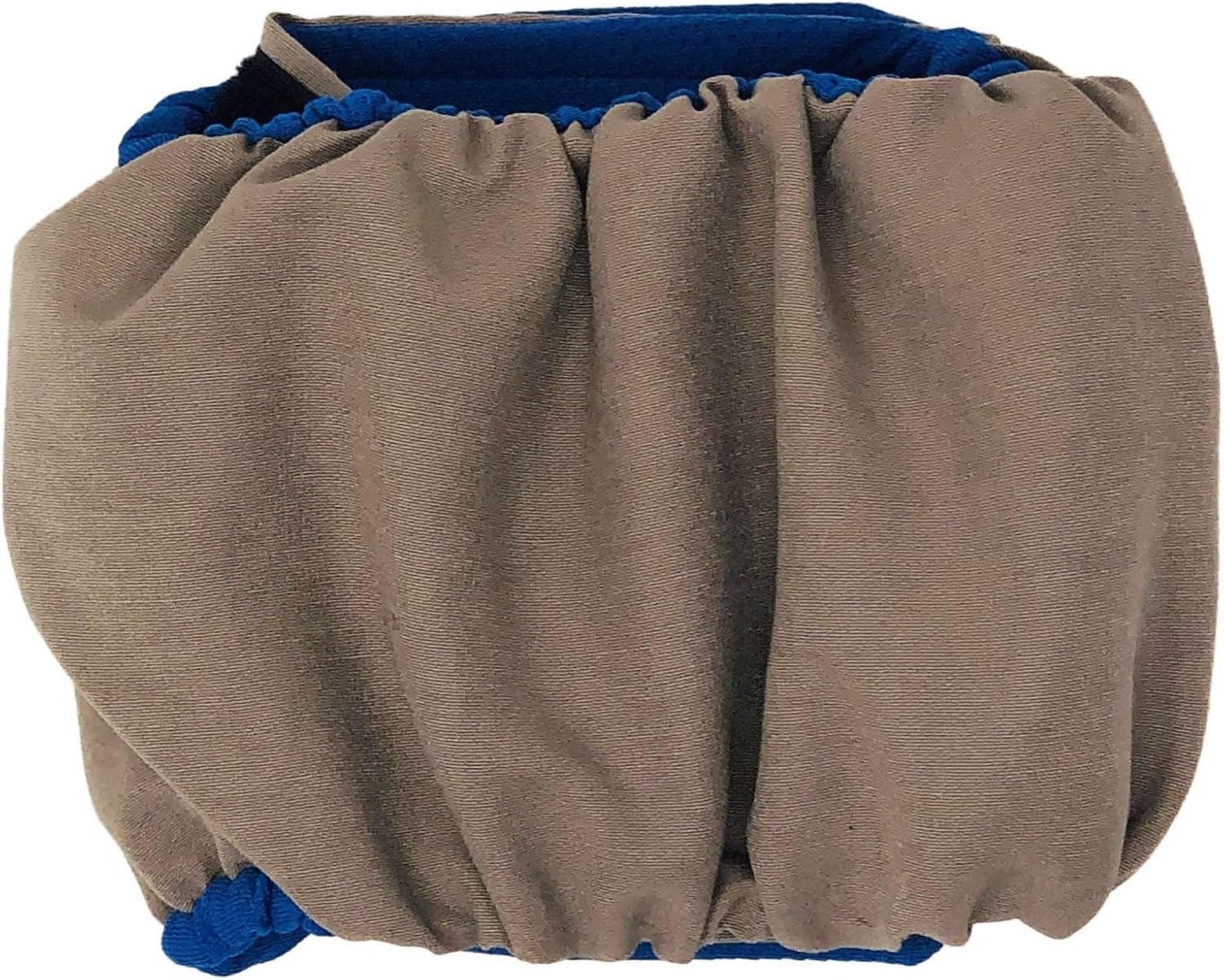 Authentic USA made Barkertime pet incontinence wrap close up detail view