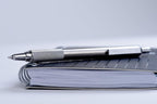 Zebra Pen F-701 Ballpoint Black Ink Fine Point 0.8mm Pen, Heavy Duty, Durable Stainless Steel Barrel, Knurled Grip, Silent Retractable Plunger, Ideal for Tactical Use, 1-Pack (29411) - Image 10