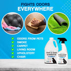 NonScents stain eliminator label detail